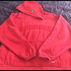 UGA Nike Hooded Sweatshirt- Adult Medium